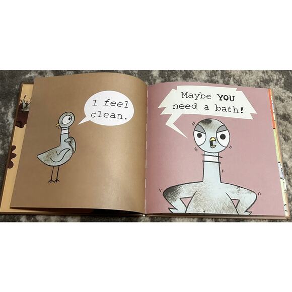 The Pigeon Needs a Bath and Plush Pigeon Character - Picture 3 of 5